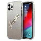 Apple iPhone 12 Pro Max GUESS GUHCP12LPCUGLSGO Hátlap - Arany