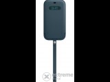 Apple iPhone 12 Pro Max MagSafe bebújtatós bőrtok, balti kék