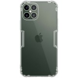 Apple iPhone 12 Pro Max, Szilikon tok, Nillkin Nature, ultravékony, átlátszó (93277) - Telefontok