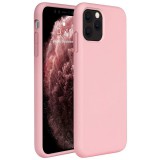Apple iPhone 12 Pro Max, Szilikon tok, Wooze Liquid Silica Gel, rózsaszín (102740) - Telefontok