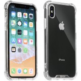 Apple iPhone 12 Pro Max, Szilikon védőkeret, akril hátlap, közepesen ütésálló, Armor Jelly Case, Roar, átlátszó (93228) - Telefontok