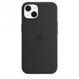 Apple iPhone 13 MagSafe-rögzítésű Midnight gyári szilikontok