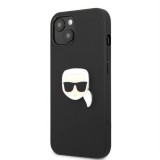 Apple iPhone 13 Mini KARL LAGERFELD KLHCP13SPKMK Hátlap - Fekete