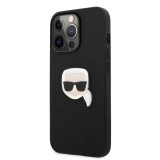 Apple iPhone 13 Pro KARL LAGERFELD KLHCP13LPKMK Hátlap - Fekete