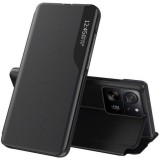 Apple iPhone 13 Pro, Oldalra nyíló tok, stand, Wooze FashionBook, fekete