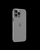 Apple iPhone 14 Devia Wing Ultra Slim Matt Hátlap - Átlátszó