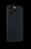 Apple iPhone 14 Plus Devia Carbon Fiber Magsafe Ultra Slim Hátlap - Kék