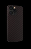Apple iPhone 14 Plus Devia Carbon Fiber Magsafe Ultra Slim Hátlap - Piros