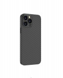 Apple iPhone 14 Pro Devia Wing Ultra Slim Matt Hátlap - Carbon