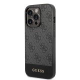 Apple iPhone 14 Pro Max GUESS GUHCP14XG4GLGR Hátlap - Szürke