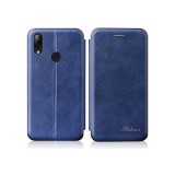 Apple iPhone 14 Pro Max, Oldalra nyíló tok, stand, Wooze Protect And Dress Book, kék