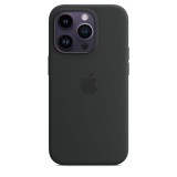 Apple iPhone 14 Pro Silicone Case with MagSafe Midnight MPTE3