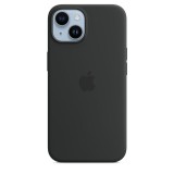 Apple iPhone 14 Silicone Case with MagSafe Midnight MW5R3