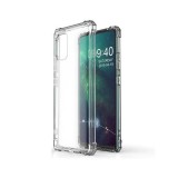 Apple iPhone 14, Szilikon tok, légpárnás sarok, Wooze Silicone Armor, átlátszó