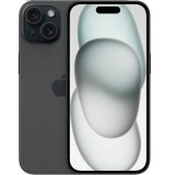 Apple iPhone 15 128GB fekete (black) kártyafüggetlen okostelefon - Apple Garancia