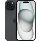 Apple iPhone 15 256GB fekete (black) kártyafüggetlen okostelefon - Apple Garancia