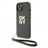 Apple iPhone 15 DKNY DKHCP15SPBSWSA Hátlap - Barna