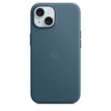 Apple iPhone 15 FineWoven Case with MagSafe Pacific Blue mt3g3zm/a