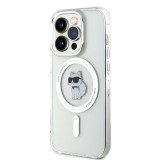 Apple iPhone 15 Pro KARL LAGERFELD KLHMP15LHFCCNOT Magsafe TPU Hátlap - Átlátszó