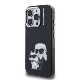 Apple iPhone 15 Pro KARL LAGERFELD KLHMP15LHMKCAQK IML Hátlap - Fekete