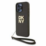 Apple iPhone 15 Pro Max DKNY DKHCP15XPBSWSA Hátlap - Barna