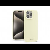 Apple iPhone 15 Pro szilikon hátlap - Roar Cloud Skin - sárga (KC0874)