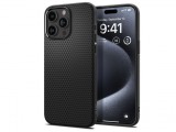 Apple iPhone 15 Pro ütésálló hátlap - Spigen Liquid Air - fekete