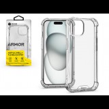 Apple iPhone 15 szilikon hátlap - Roar Armor Gel - átlátszó (KC247330)