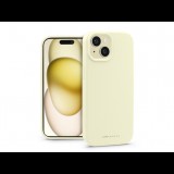 Apple iPhone 15 szilikon hátlap - Roar Cloud Skin - sárga (KC0870)
