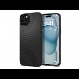 Apple iPhone 15 ütésálló hátlap - Spigen Liquid Air - fekete (SP751117)