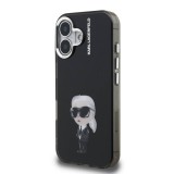 Apple iPhone 16 KARL LAGERFELD KLHMP16SHMKIAQK IML Hátlap - Fekete