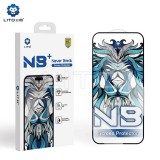 Apple iPhone 16 Lito NB+ Ceramic 2.5D Full Üvegfólia - Fekete