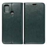 Apple iPhone 16 Plus, Oldalra nyíló tok, stand, Magnet Book, zöld