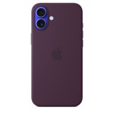 Apple iPhone 16 Plus Silicone Case with MagSafe Plum MYYD3