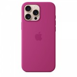 Apple iPhone 16 Pro Max, MagSafe, Szilikon, Gyári, Fuchsia, Mobiltelefon tok