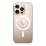 Apple iPhone 16 Pro szilikon telefonvédő (magsafe) átlátszó