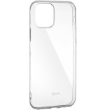 Apple iPhone 16 Pro, Szilikon tok, Jelly Case, Roar, átlátszó