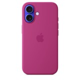 Apple iPhone 16 Silicone Case with MagSafe Fuchsia (Seasonal) MYY53