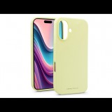Apple iPhone 16 szilikon hátlap - Roar Cloud Skin - sárga (KC311819)