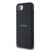 Apple iPhone 16e GUESS GUHMPSE4PGHSMMK MagSafe Hátlap - Fekete