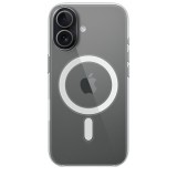 Apple iPhone 17, Clear Case, MagSafe, Polikarbonát, Gyári, Átlátszó, Mobiltelefon tok