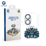 Apple iPhone 17 Lito Titanium AR Kameravédő Üvegfólia - Fekete