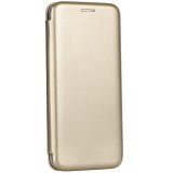 Apple iPhone 17, Oldalra nyíló tok, stand, Forcell Elegance, arany