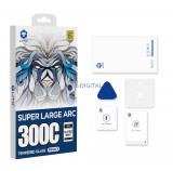 Apple iPhone 17 Pro Lito D+ Max 300C ESD Privacy 2.5D Full Üvegfólia - Fekete