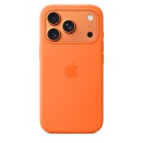 Apple iPhone 17 Pro, MagSafe, Szilikon, Gyári, Narancssárga, Mobiltelefon tok