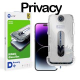 Apple iPhone 17 Pro Max Lito D+ Tools Privacy 2.5D Full Üvegfólia - Fekete