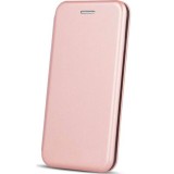 Apple iPhone 17 Pro Max, Oldalra nyíló tok, stand, Forcell Elegance, vörösarany