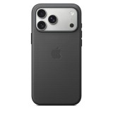 Apple iPhone 17 Pro Max, TechWoven, MagSafe, Poliészter+ Szövet, Gyári, Fekete, Mobiltelefon tok