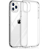 Apple iPhone 17 Pro, Szilikon tok, átlátszó