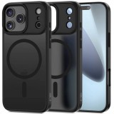 Apple iPhone 17 Pro Tech-Protect TP Matt Magsafe Hátlap - Fekete